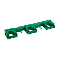 Vikan Hygienic Hi-Flex Wall Bracket System, 420mm, Green, Each Each