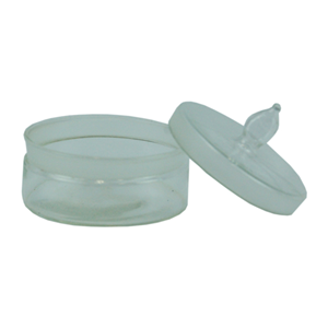 Livingstone Weighing Bottle, 30mL, 45 Diameter x 25 Height mm, with Lid, Glass, Each