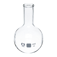 Flask, Round Bottom, 1000ml, Borosilicate Glass, Bomex, Each Each