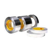 3M Aluminium Foil Tape, Scotch 425, 25mm x 55m, Acrylic Adhesive, Silver, Each Each