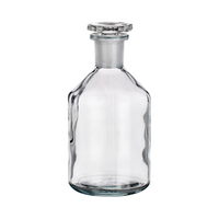 Simax Laboratory Reagent Bottle, 5000ml, Narrow Neck, with Glass Stopper, 60/46 Socket Joint, Clear, Borosilicate Glass, Each Each