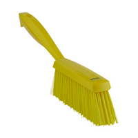 Vikan Ergo Bannister Hand Brush, 330mm, Medium, Yellow, Each Each