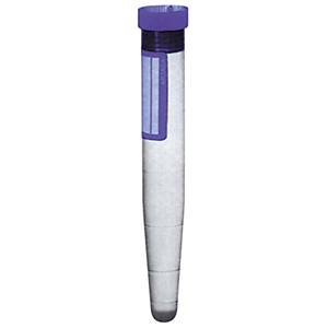 Aptaca Conical Test Tubes with Cap and Label, 10ml, 16mm Diameter x 100mm, Graduated with Rim, Polypropylene, 250/Bag Bag