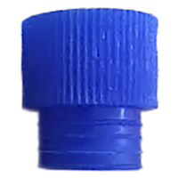 Aptaca High Grip Stopper (Push Fit Cap) for 16mm Diameter Test Tubes, Blue, Polyethylene, 1000/Bag Bag