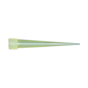Aptaca Micropipette Tips, Eppendorf Type, 5 - 200 ul Graduated, Yellow, Transparent, Autoclavable, Sterile, Polypropylene, 500/Bag Box