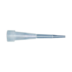 Aptaca Micropipette Tips, Gilson Type, 0.1 - 10 ul Graduated, Neutral, Transparent, Autoclavable Rack with Lid, Polypropylene, 96/Rack Rack