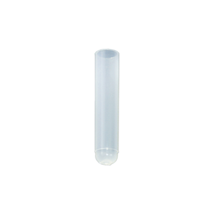 Cylindrical Test Tubes, Recyclable Polystyrene, 3ml, 11.5 x 55mm, Non Graduated, Rimless, 250/Bag Pack