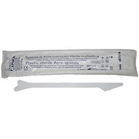 Aptaca Pap-Test Cervical Scraper (Cervical Spatula), 175mm, High Impact Polystyrene, Sterile, Individually Wrapped, Loose Each