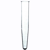 Aptaca Conical Test Tubes Rim Graduated