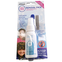 Natural Look Pyrethrum Removal Lice Oil, 50mL, Spray Bottle, Each Each