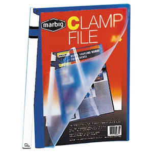 CLAMP FILE A4 MAROON EACH Each