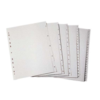 DIVIDER A4 PVC 1-12 NUMBERED WHITE EACH SET Set