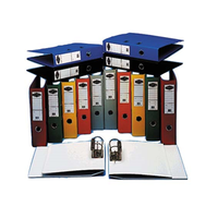 L/ARCH BINDER F/C PVC RED EACH Each