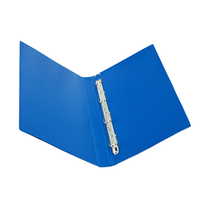 Marbig Insert Binder, Foolscap, 4 Ring, Blue, 25 mm, Each Each