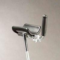 Able Rehabilitation Hand Grip for Walker Left Black 1 Each Pack Each
