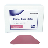 Ainsworth Dental Base Plates Pink Upper