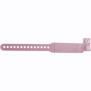 Australian Personal Identification ID Bands, Child, Pink, 250/Box Box