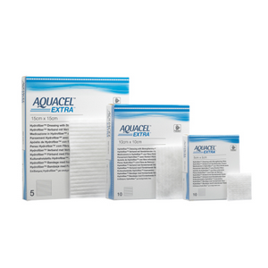 Aquacel Extra Dressing,10 x 10 cm, 10/Box