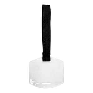 Livingstone Arm Band Card Holders, 90 x 60mm, Polyvinyl Chloride, Clear, Each Each