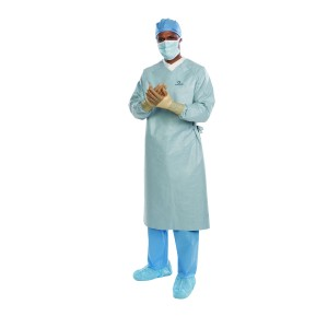 Aerochrome Breathable Performance Surgical Gown, Extra Long, AAMI Level 4, Non-Sterile, Extra Large, 32 Pieces/Carton Carton