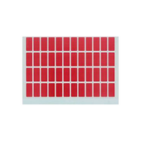 DATA INDEX LABELS 22X38MM RED 1000/BX Box