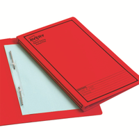 TRANSFER FILE F/C RED PTD BLK 25/BX Box