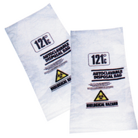 Livingstone Biohazard Waste Bag, LDPE, 30 x 60cm, 50 Microns, Yellow, Loose Each