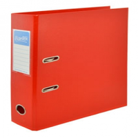 L/ARCH BINDER A4 70MM RED EACH Each