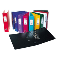 L/ARCH BINDER A4 70MM PVC BLACK EACH Each