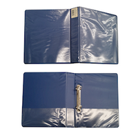 INSERT BINDER A5 25MM 2-D RING BLUE EA Each