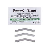 Tofflemire Matrix Bands, No. 1.001, Regular, 12/Pack Pack