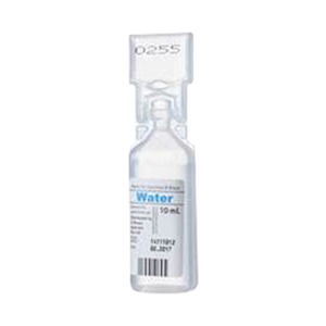 B. Braun Water For Injection (Miniplasco), 20mL Ampoule, Loose Each