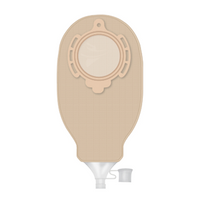 B Braun Flexima 3S Stoma Bag, High Flow, Maxi, 55 mm, 655ml Capacity, Soft Nonwoven Odour-proof Plastic Film, Transparent, 30 Bags/Box Box
