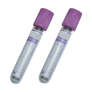 LivingstoneBlood Collection Plastic Tube with K2 EDTA, 16 x 100mm, 10ml,Purple Lavender Non Spill Cap, 100 Pieces/Pack Pack
