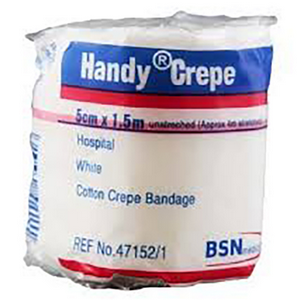 Handycrepe Hospital Crepe 5Cmx1.5M Loose Each