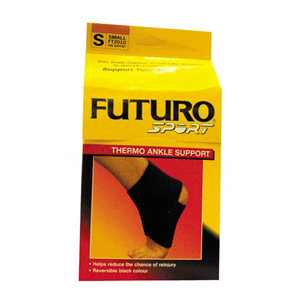 Futuro Comfort Ankle Support, 76581ENR, Small, Mild Support, Beige, Each Each