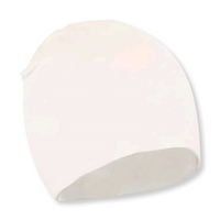 Livingstone Newborn Baby Beanie, 97pct Cotton, 3pct Polyester, White, Each Each
