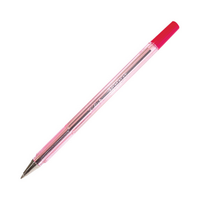 PENS BIC ECONOMY FINE RED 12/ BOX Box