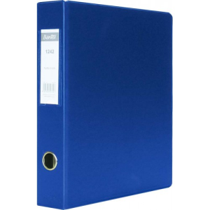 F/C 3 O RING PVC 25MM BINDER BLUE (NO BRAND) Each