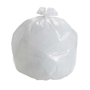 Livingstone Garbage Bag Bin Liner, Kitchen Tidy, 36L, 58 x 70cm, 10um, Heavy Duty, HDPE, Star Seal, Black, 50/Pack, 1,000/Carton Carton