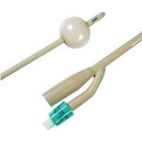 Bard Biocath Foley Balloon Catheter, Male, 20FG, 2-Way, 10ml Balloon, 43cm Long, Hydrogel-Coated Latex, Grey Each Each