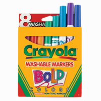 BROAD BOLD COLOURS 8/PACK Pack