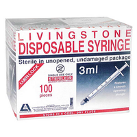 BD Syringe, 3ml, Luer Lock Tip, Sterile, 800/Case Carton