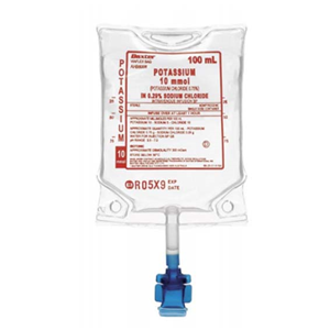 Baxter 10Mmol Potassium Chloride In Sodium Chloride, 100ml, Each Each