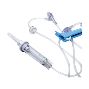 Baxter Continual Flow Set with 2 Clearlink Luer Activated Valves, 248cm, 20 Drops/ml, Each Each