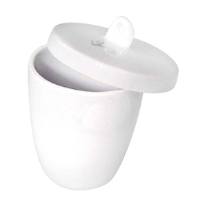 Livingstone High Wall Crucible with Lid