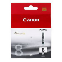 Canon CLI 8BK Cartridge, For PIXMA IP4200 Printer, Black, Each Each