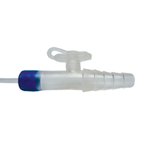 Pennine Oppo-Cath Suction Catheters with Prestrol Vacuum Control, 8FG/CH, 60(L)cm, 2.6(D)mm, FF Type, Standard PVC, Sterile, Blue, Each Each