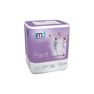 AMD Absorbing Pull-up Underwear, 2050ml, Adult, Cotton Feel, Maxi, Large, 14 Pieces/Bag, 6 Bags/Carton Carton
