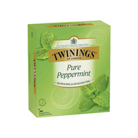 Twinings Pure Peppermint Tea Bags, 80 Pieces/Pack Box
